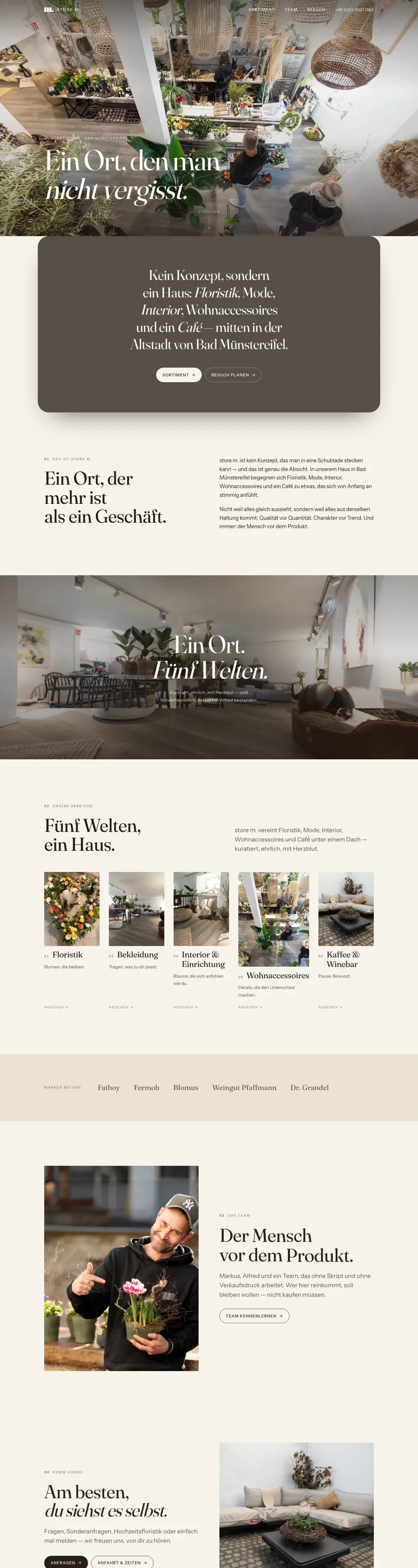 Store m. Bad Münstereifel — Website Screenshot